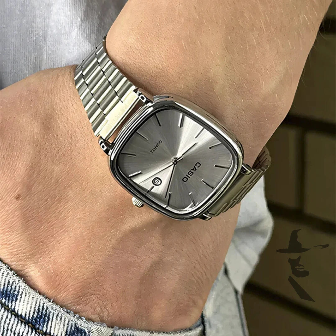 Relógio CASIO Euro Vintage 2024 36mm | + PORTA RELÓGIO DE BRINDE |