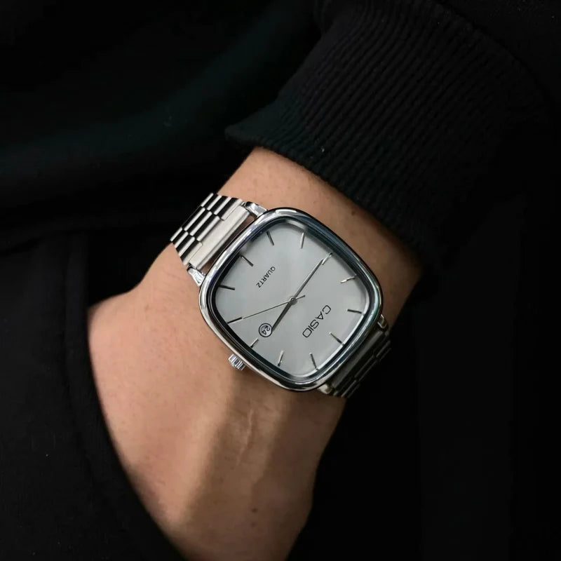 Relógio CASIO Euro Vintage 2024 36mm | + PORTA RELÓGIO DE BRINDE |