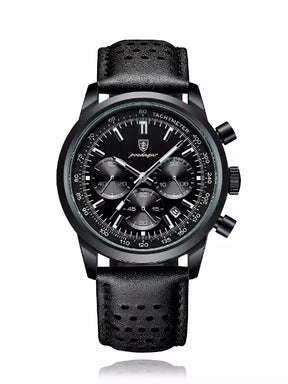 Relógio Masculino POEDAGAR 921 com Pulseira de Couro